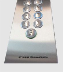 número del ascensor