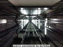 hueco ascensor en bateria 