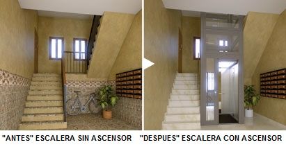 CLEVERLIFT ascensor arreglado